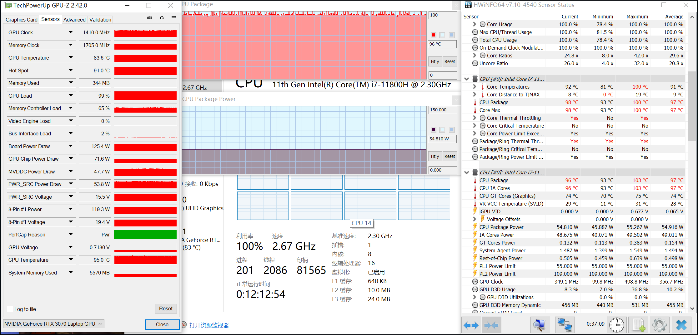 自动风扇模式双考-对比