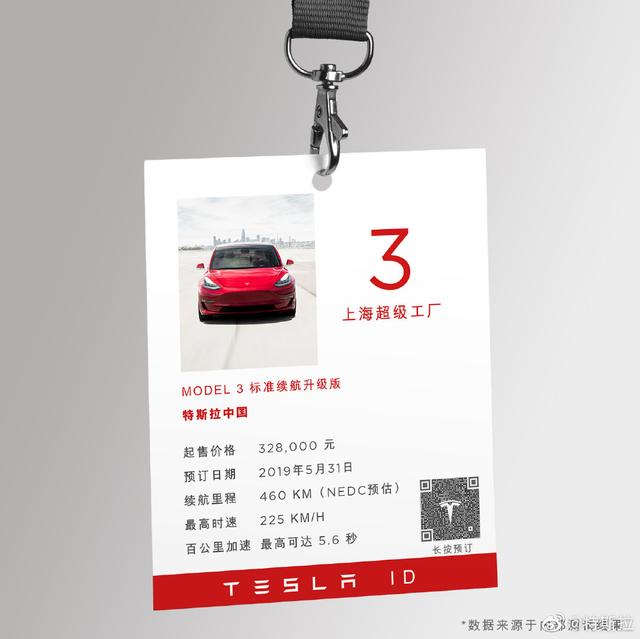 国产特斯拉Model 3可以预定了！价格良心！