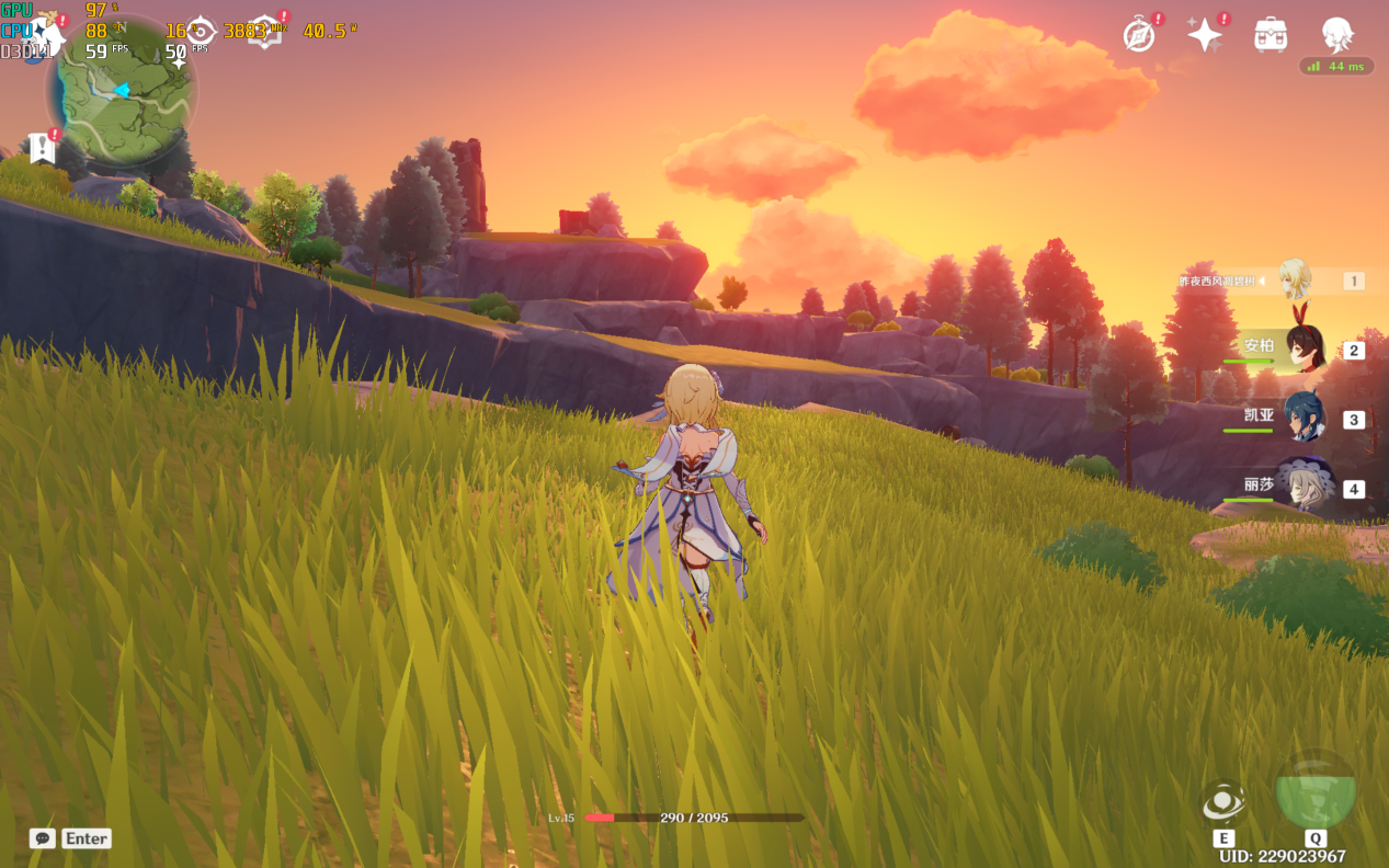 元神1200P最低画质