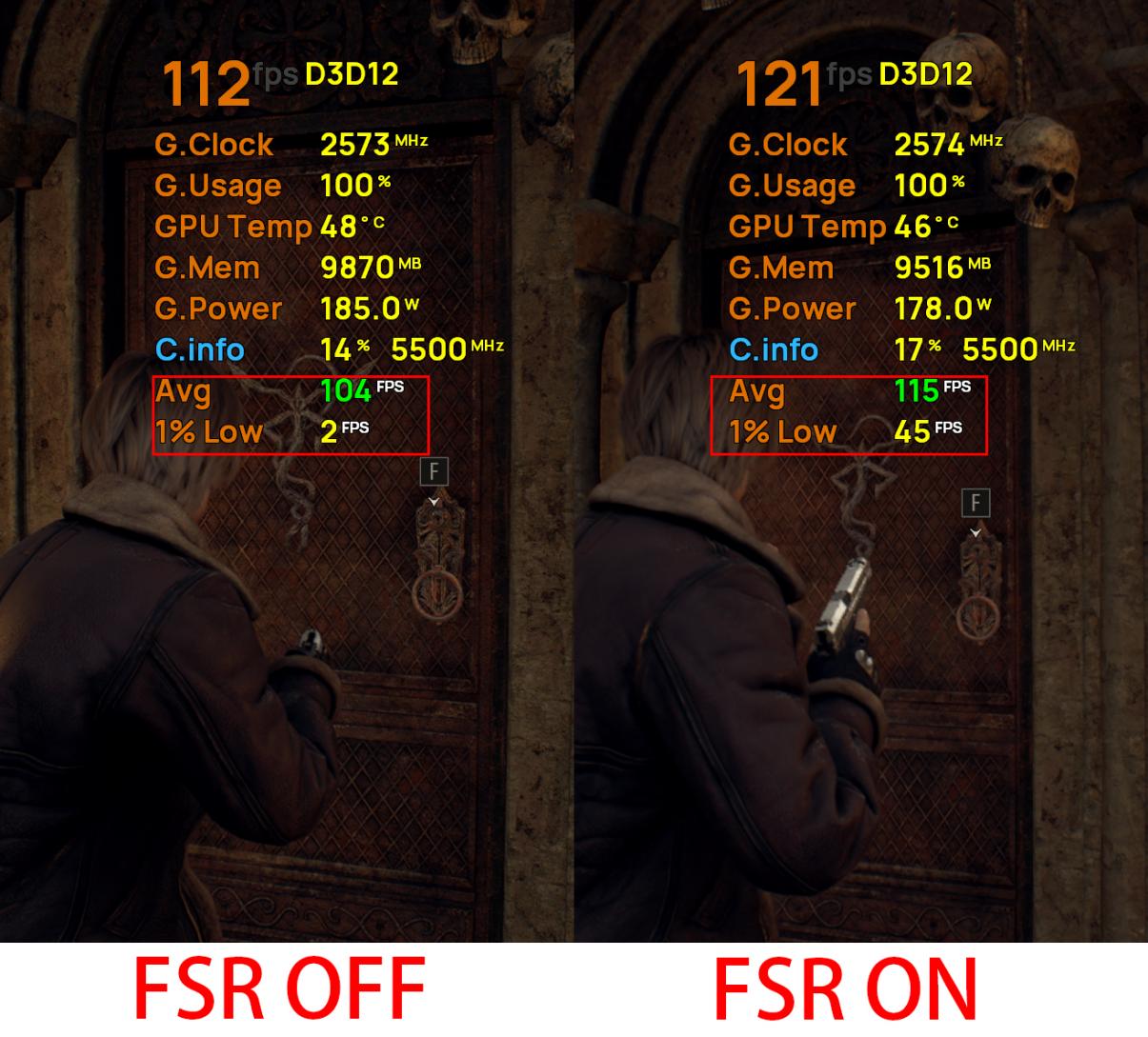 生化危机1080p fsr off