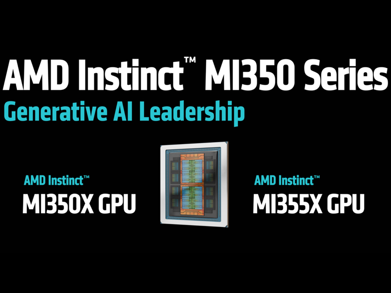 AMD INSTINCT MI350系列来了！